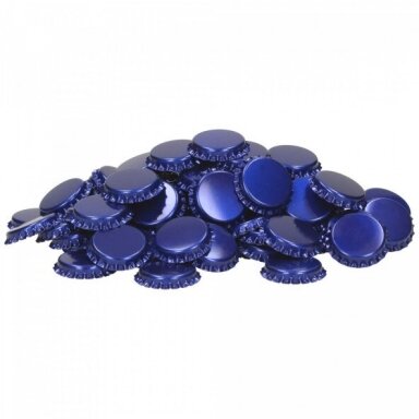 Crown corks 26 mm blue 100 pcs Crown corks 26 mm blue 100 pcs
