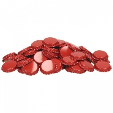 Crown corks 26 mm red 1000 pcs Crown corks 26 mm red 1000 pcs