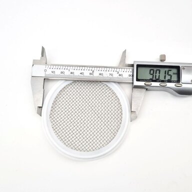 3 Inch Tri Clover Stainless Mesh Screen PTFE (Teflon & 7 mesh) 3 Inch Tri Clover Stainless Mesh Screen PTFE (Teflon & 7 mesh)