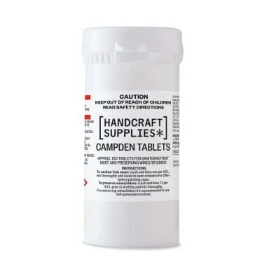 "Handcraft Suplies" - Campden tablets, sulfites