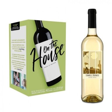 On The House - California White Style wine kit On The House - California White Style wine kit