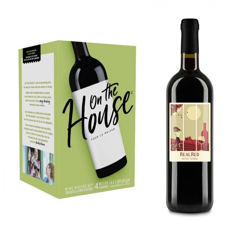 On The House - California Red Style wine kit On The House - California Red Style wine kit