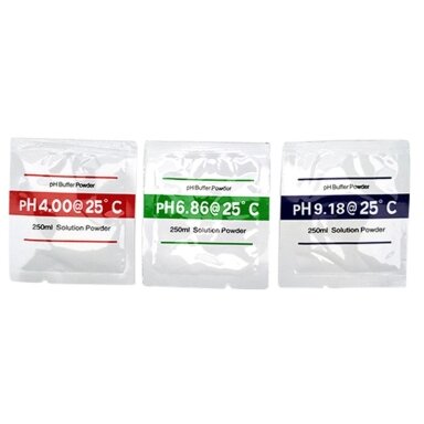 Calibration powder set for pH meters Calibration powder set for pH meters