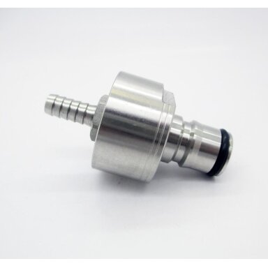Carbonation, line cleaning and pressure filling connection Carbonation, line cleaning and pressure filling connection
