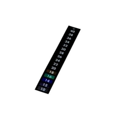 Liquid crystal thermometer strip Liquid crystal thermometer strip