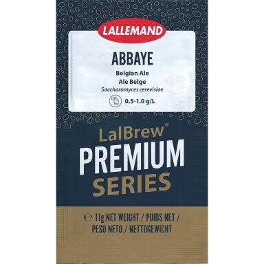 LALLEMAND LalBrew® Premium dried brewing yeast Abbaye - 11 g LALLEMAND LalBrew® Premium dried brewing yeast Abbaye - 11 g