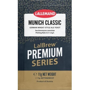LALLEMAND LalBrew® Premium dried brewing yeast Munich Classic - 11 g LALLEMAND LalBrew® Premium dried brewing yeast Munich Classic - 11 g
