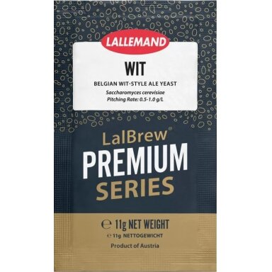 LALLEMAND LalBrew® Premium dried brewing yeast Wit - 11 g LALLEMAND LalBrew® Premium dried brewing yeast Wit - 11 g