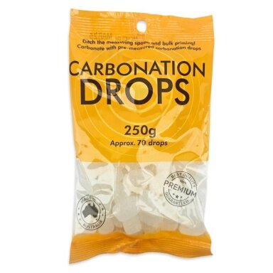 Carbonation Drops 250gm (approx 70 drops) Carbonation Drops 250gm (approx 70 drops)