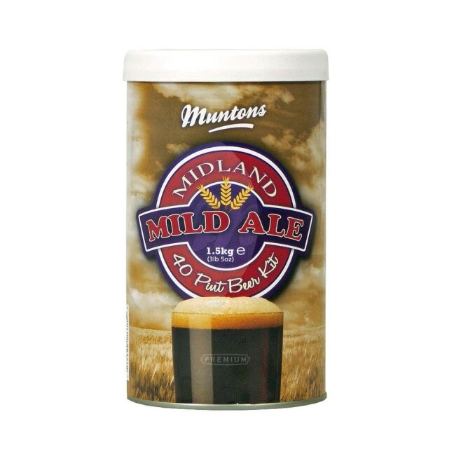 MUNTONS misos ekstraktas "Midland mild ale" 1,5 kg MUNTONS misos ekstraktas "Midland mild ale" 1,5 kg