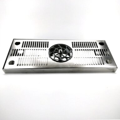 Glass Rinsing Drip Tray 460mm x 180mm Glass Rinsing Drip Tray 460mm x 180mm