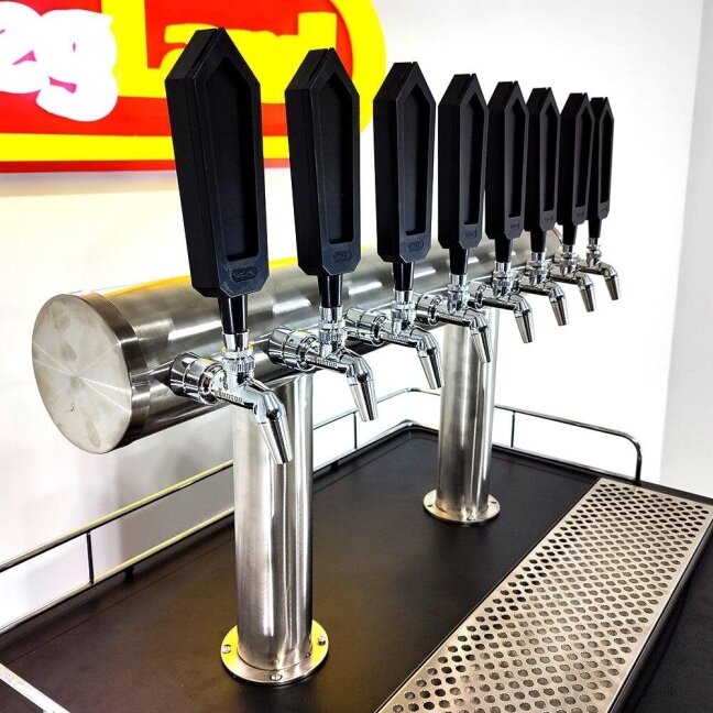 8 Tap TT Bar Brushed Stainless Font Only 3 8 Tap TT Bar Brushed Stainless Font Only 3