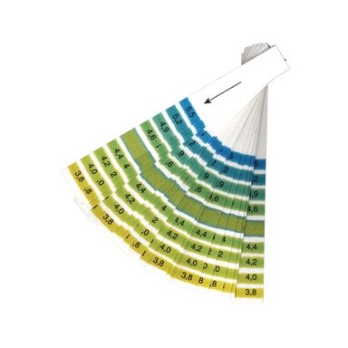 pH strips, scale 3.8-5.5 20 pcs pH strips, scale 3.8-5.5 20 pcs