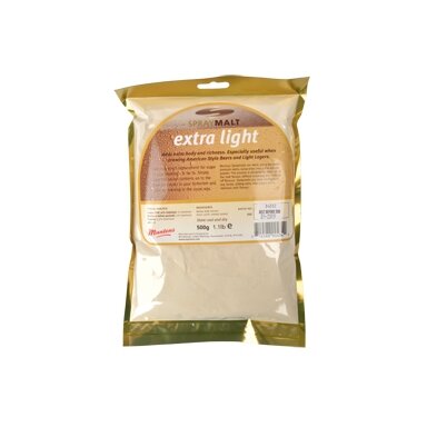 Sausas salyklo ekstraktas "Muntons Extra Light", 8 EBC, 500 g Sausas salyklo ekstraktas "Muntons Extra Light", 8 EBC, 500 g