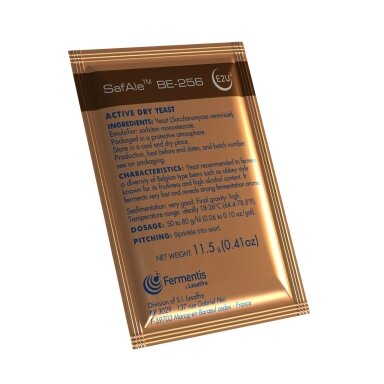 Fermentis dried brewing yeast SafAle™ BE-256 (Abbaye) 11.5 g Fermentis dried brewing yeast SafAle™ BE-256 (Abbaye) 11.5 g