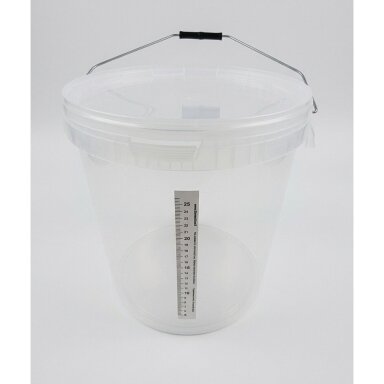 33 l fermentation vessel, transparent, with tap and airlock (Kopija) 33 l fermentation vessel, transparent, with tap and airlock (Kopija)