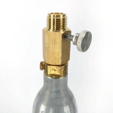 Deluxe Sodastream Cylinder Adapter (with pin adjustment) Deluxe Sodastream Cylinder Adapter (with pin adjustment)