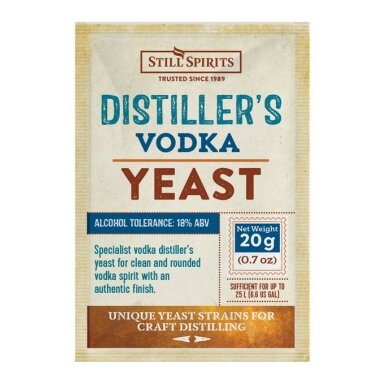 Still Spirits Distiller’s Yeast Vodka 20g Still Spirits Distiller’s Yeast Vodka 20g