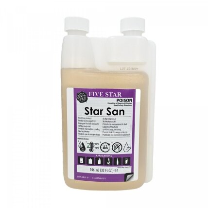 Valymo priemonė Star San HB, 946 ml