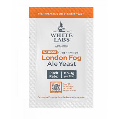 White Labs Dry Yeast WLP066 London Fog Ale - 11 g White Labs Dry Yeast WLP066 London Fog Ale - 11 g