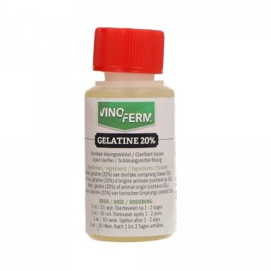 Gelatine 20% VINOFERM, 100 ml